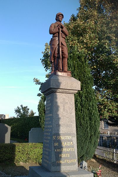 Oorlogsmonument Saint-Sbastien-de-Raids