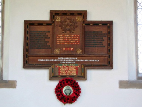 Oorlogsmonument St Andrew Church