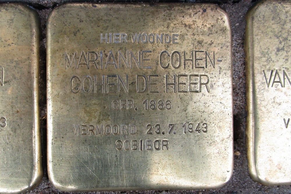 Stolpersteine Kromhout 185, #3