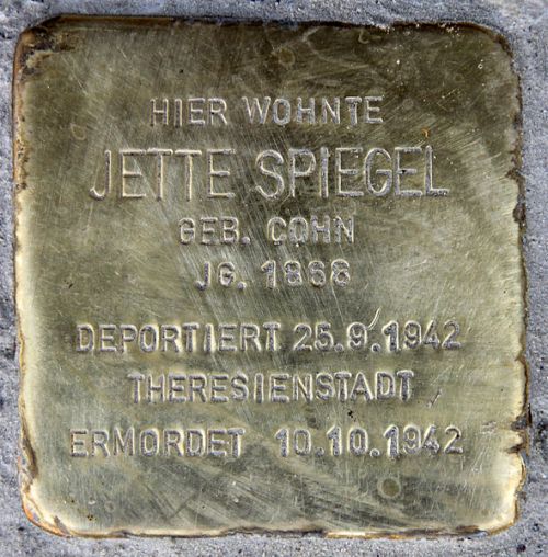 Stolperstein Trautenaustrae 13