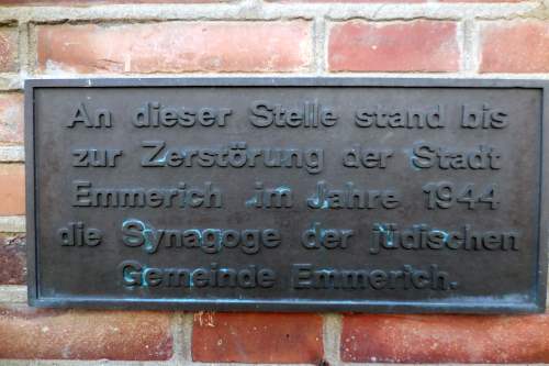 Locatie Voormalige Synagoge Emmerich #2