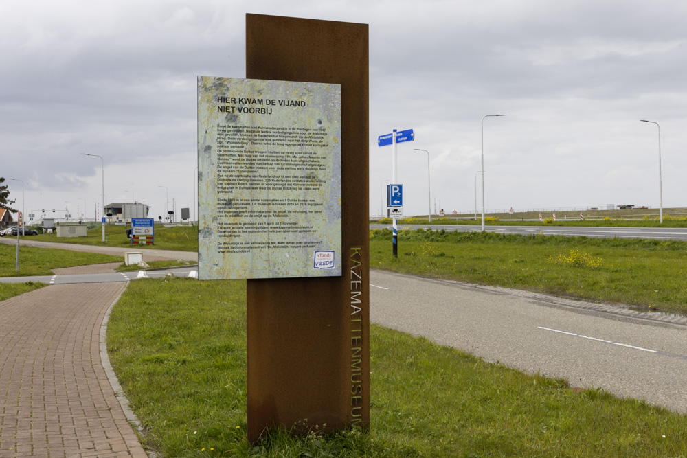 Information Sign 'The enemy did not pass here' #2
