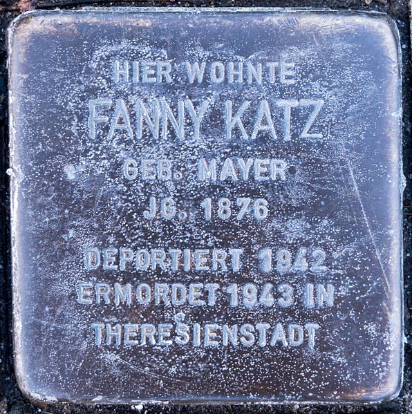 Stolpersteine Wielandstrae 1 #2