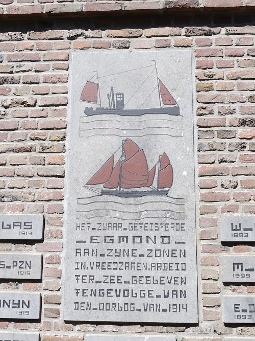 Vissersmonument Egmond aan Zee #2