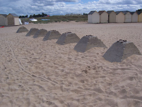 Tankversperring Strand Ouistreham