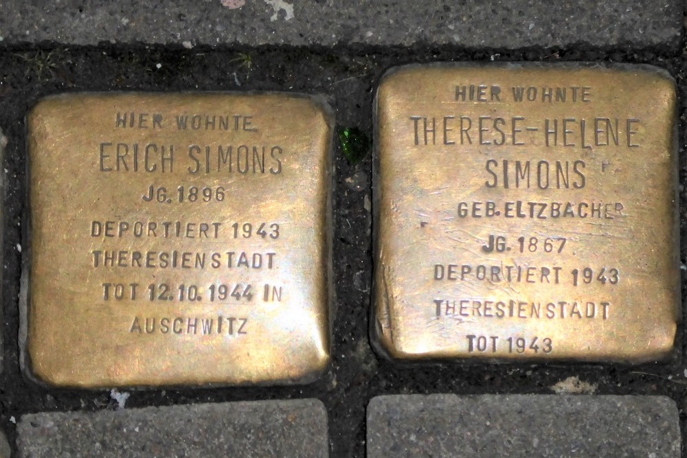 Stumbling Stones Bahnhofstraße 42 #3