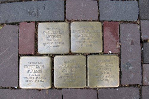 Stolpersteine Lange Delft 123