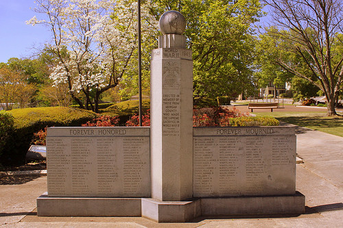 Monument Tweede Wereldoorlog Morgan County #1