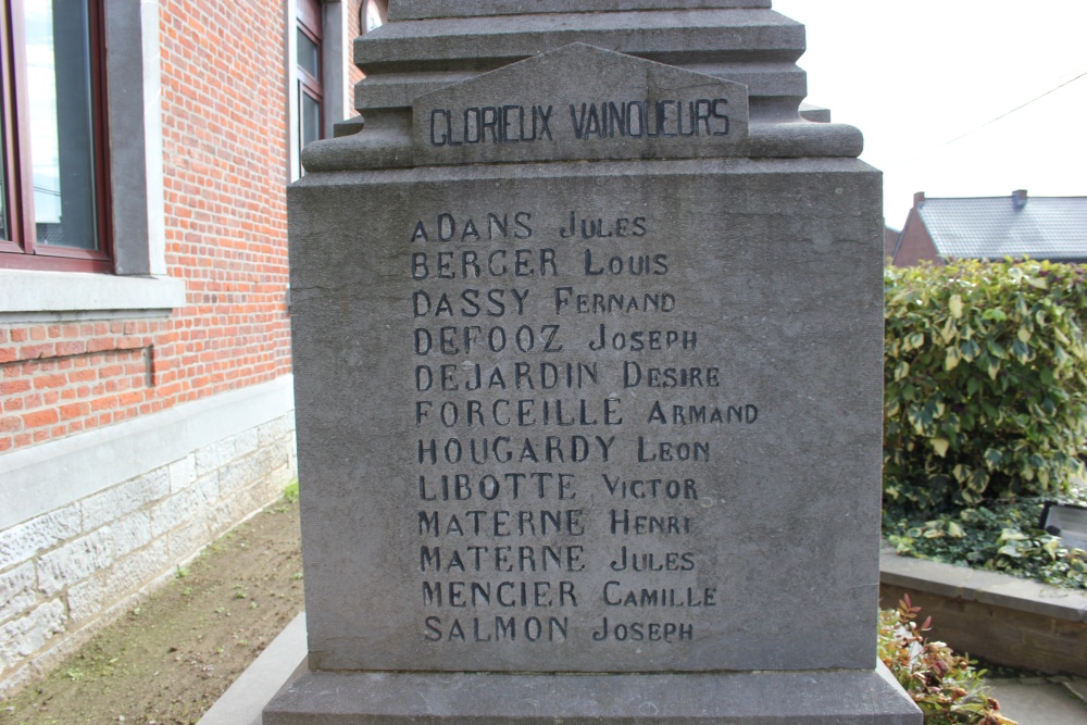 Oorlogsmonument Villers-Le-Peuplier	 #4