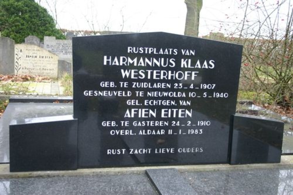 Nederlandse Oorlogsgraven Anloo #4