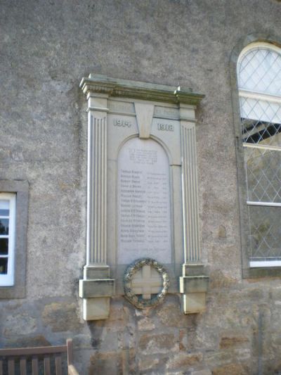 Oorlogsmonument Kingsbarns #1