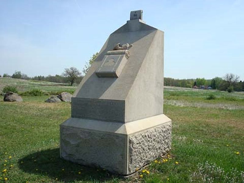 Monument 19th Massachusetts Volunteer Infantry Regiment