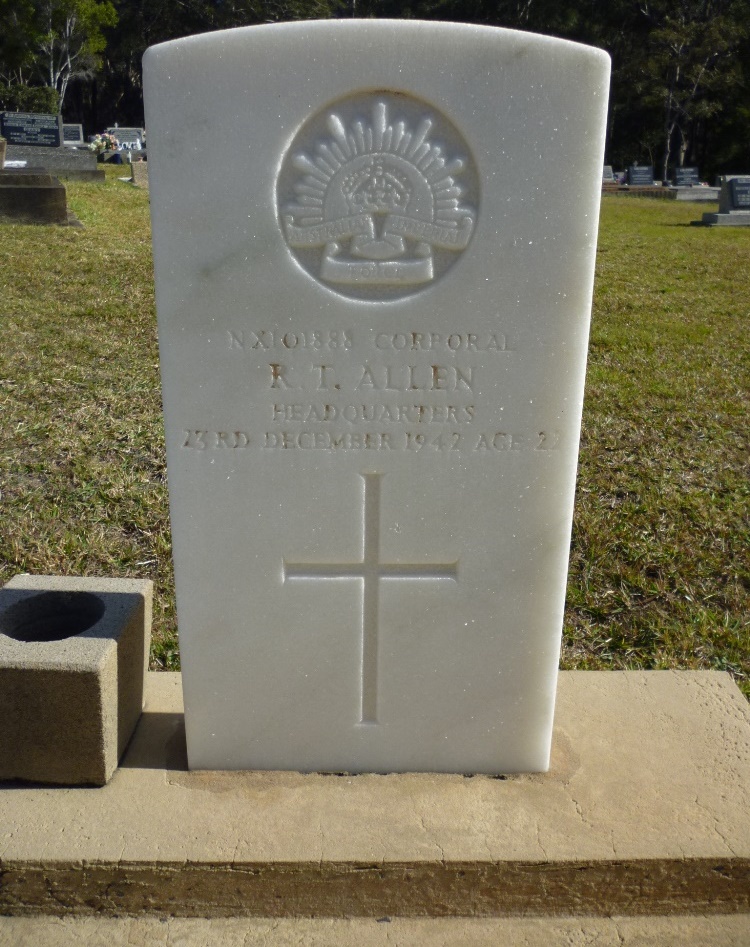 Commonwealth War Grave Woolgoolga Cemetery #1