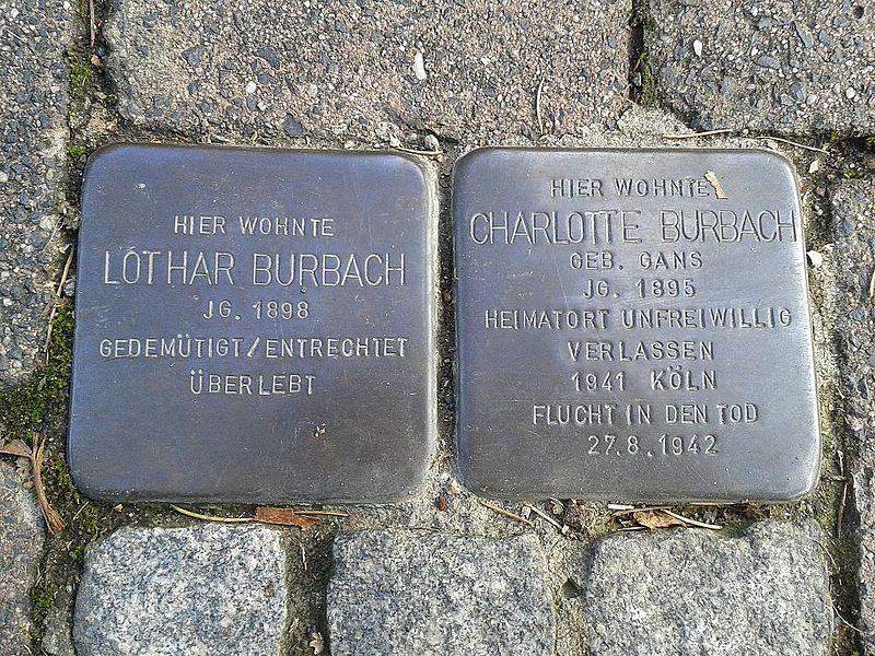 Stolpersteine Hher Landstrae 2