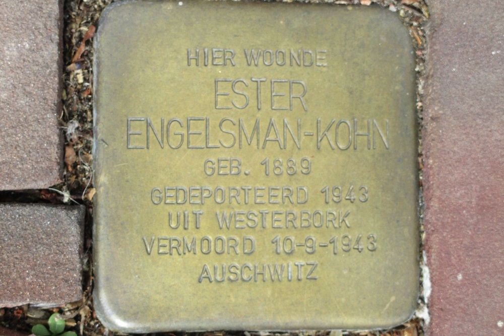 Stolpersteine Prins Hendrikstraat 157 #3