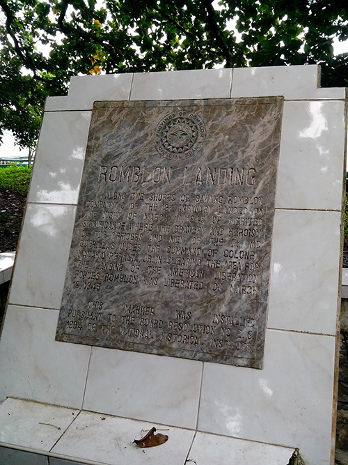 Monument Romblon Landing