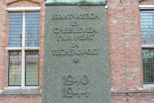War Memorial Abbey Groenmarkt Middelburg #3