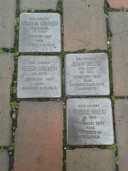 Stolpersteine Hammer Straße #1