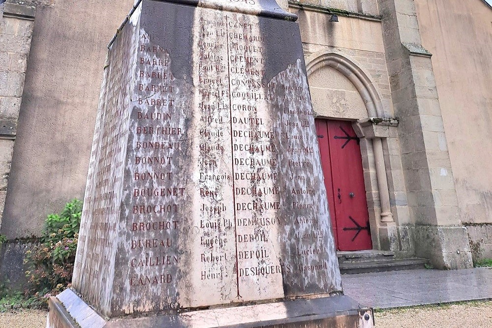 War Memorial 	La Grande-Verrière #5