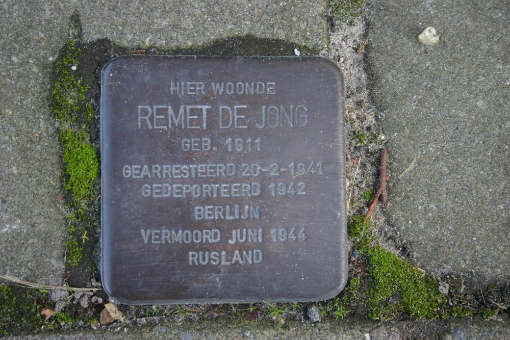 Stolperstein Bitgumerdijk 1