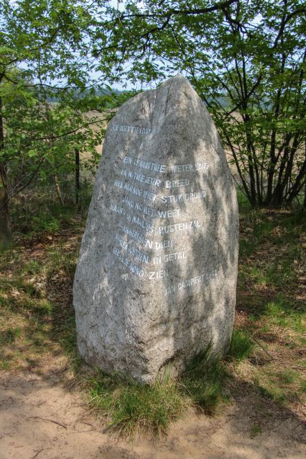 Monument The Eighteen Dead Camp Westerbork #2