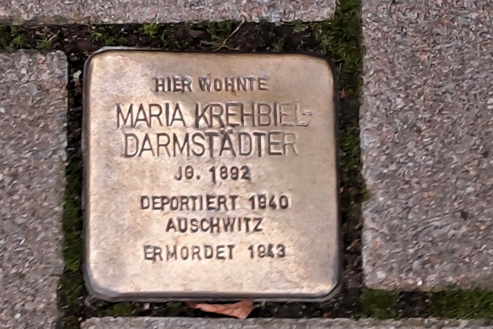 Stolperstein Werderstrasse 48 #1