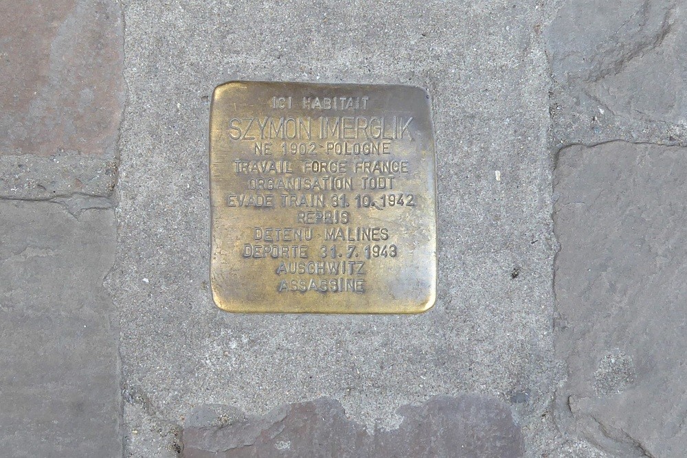 Stolperstein Huidevettersstraat 142