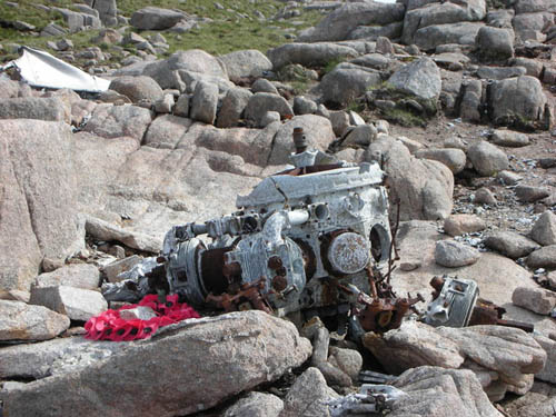 Crash Site & Wreckage Sunderland Mk. III Flying Boat Blue Stack