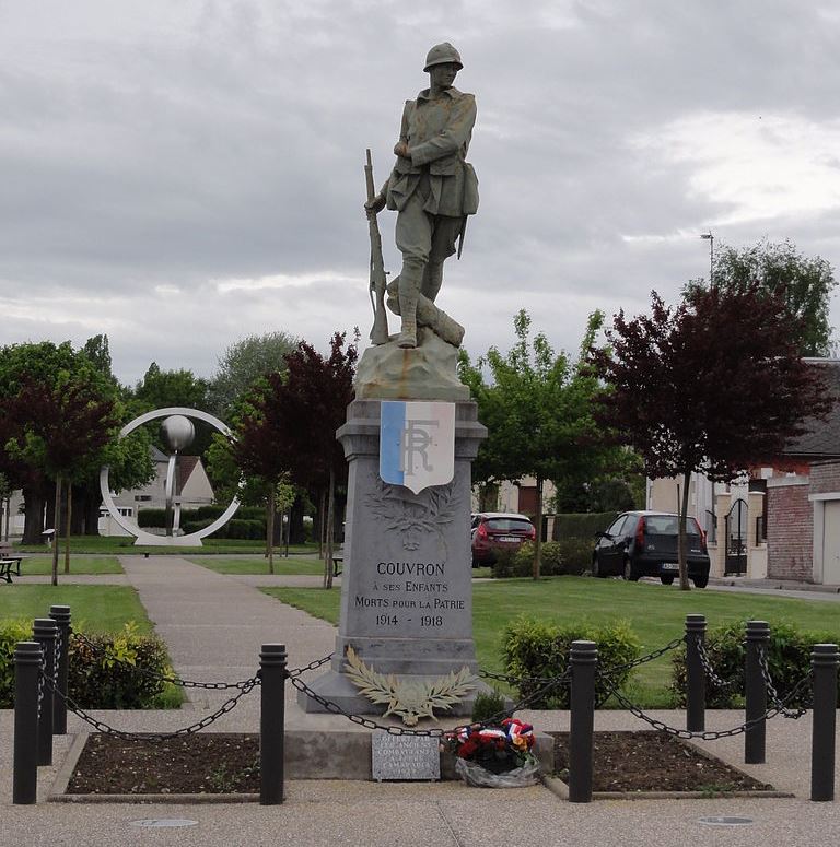 Monument Eerste Wereldoorlog Couvron-et-Aumencourt #1
