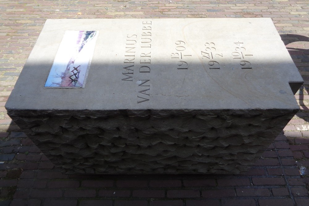 Monument Marinus van der Lubbe Leiden #3