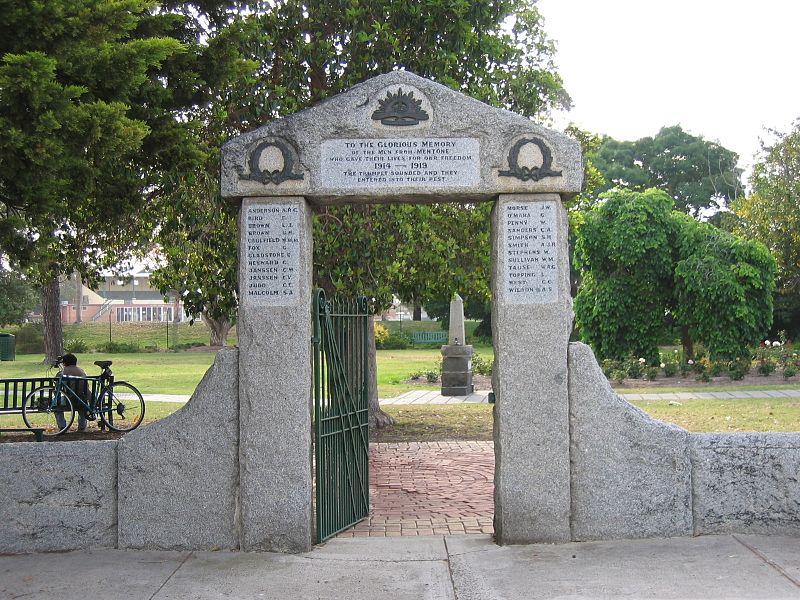 Oorlogsmonument Mentone