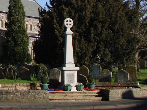 Oorlogsmonument Stradbroke #1