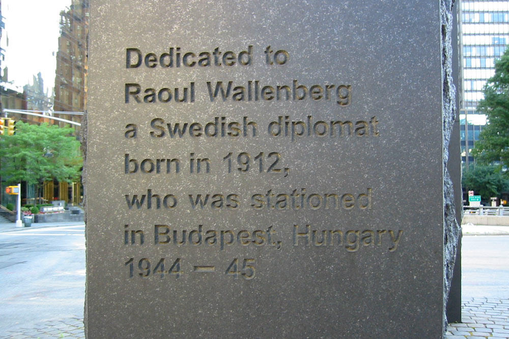 Memorial Raoul Wallenberg New York City #2