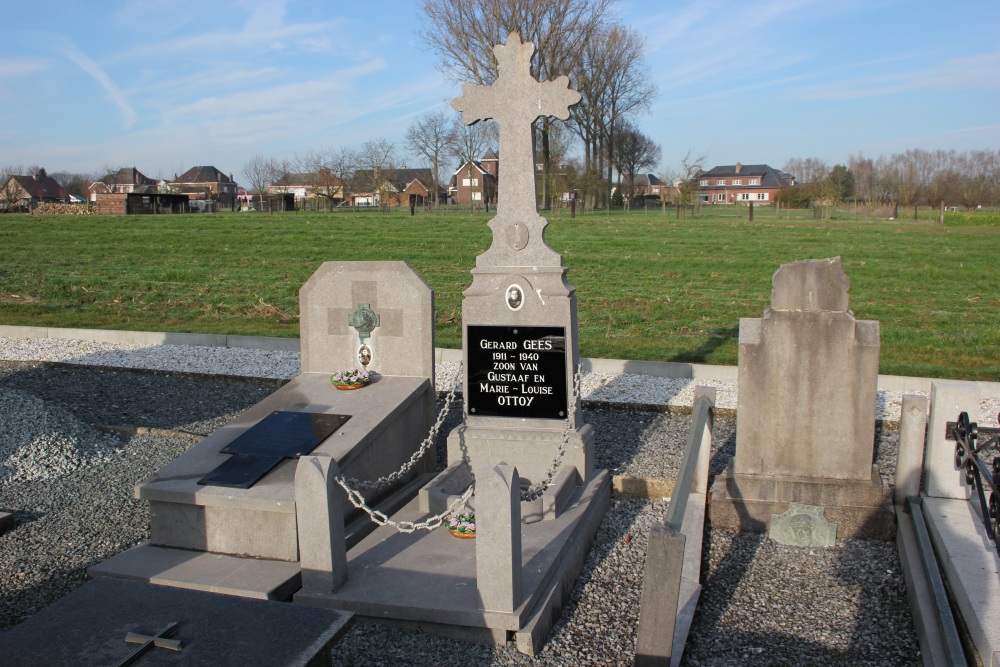 Belgische Oorlogsgraven Aaigem #1