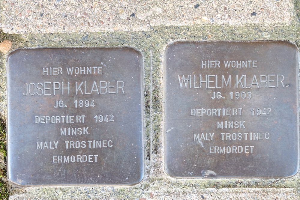 Stolpersteine Von-Lutzenberger-Straße 14 #2