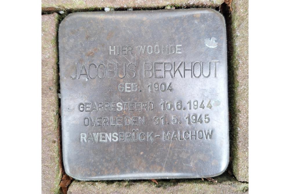 Stolperstein Kloosterstraat 5 #2