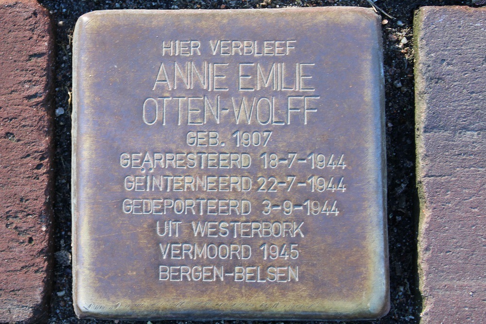 Stolperstein Dorpsstraat 6 #2