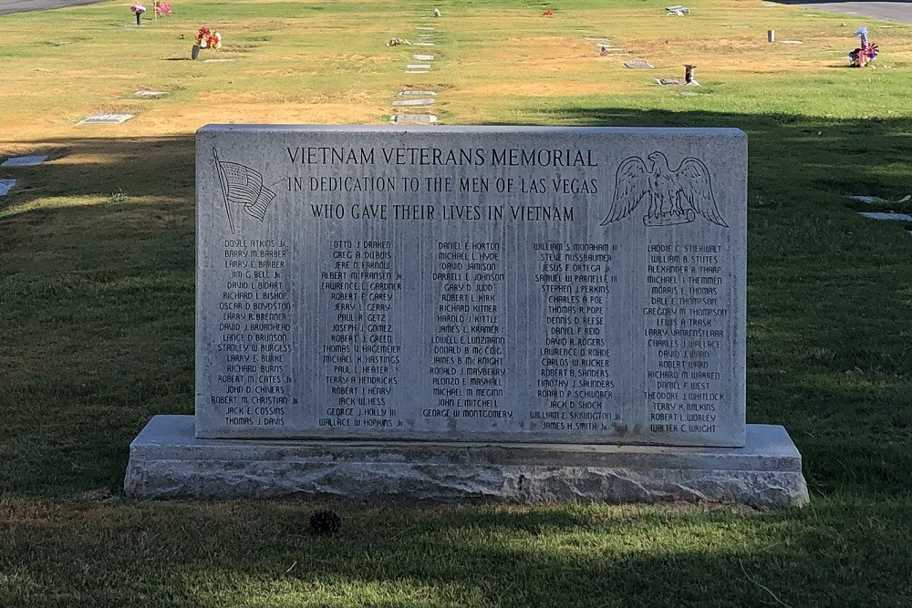 Oorlogsmonument voor omgekomen militairen Las Vegas #2