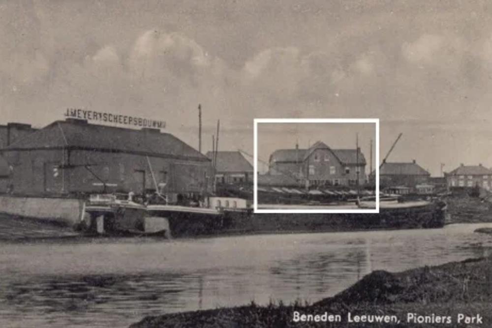 Beneden-Leeuwen Commemorates: Dijk 366 - the Van Heck family home