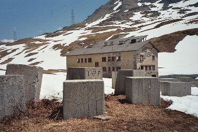 Maginot Line Tank Barrier Col Du Petit Saint Bernard La