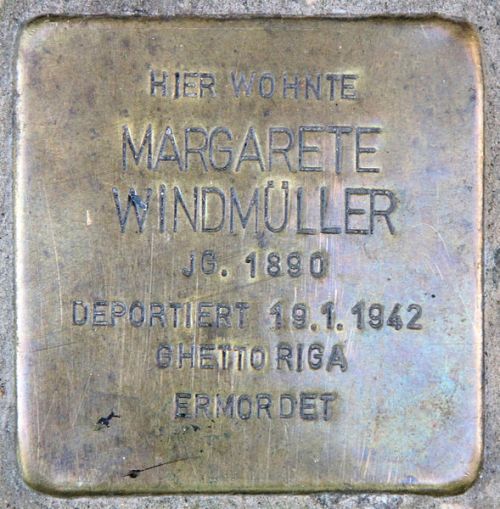 Stolpersteine Leonhardtstrae 19