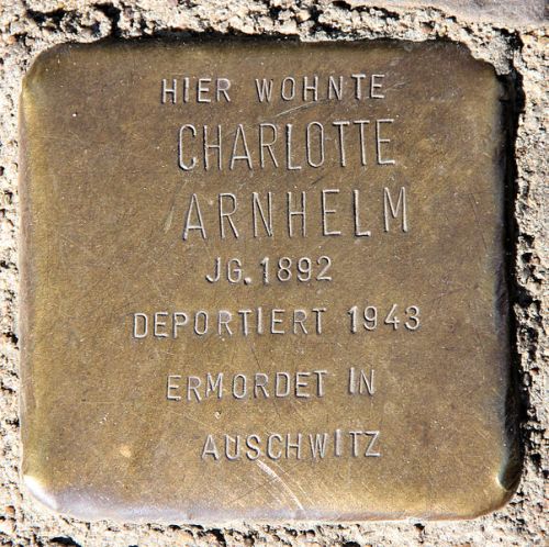 Stolpersteine Hornstraße 23 #2