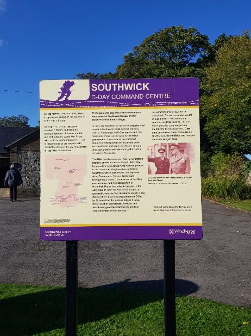 Information Board D-Day Southwick #2