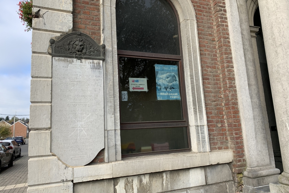 Stele Gemeentehuis Petit-Rechain #1