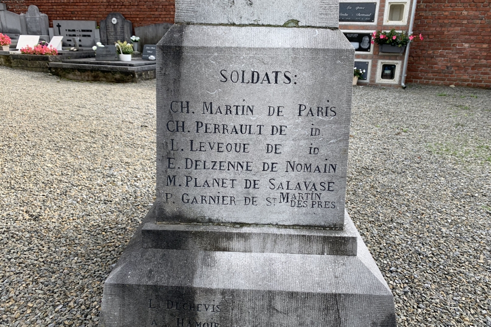 Memorial French War Victims Hamoir #4