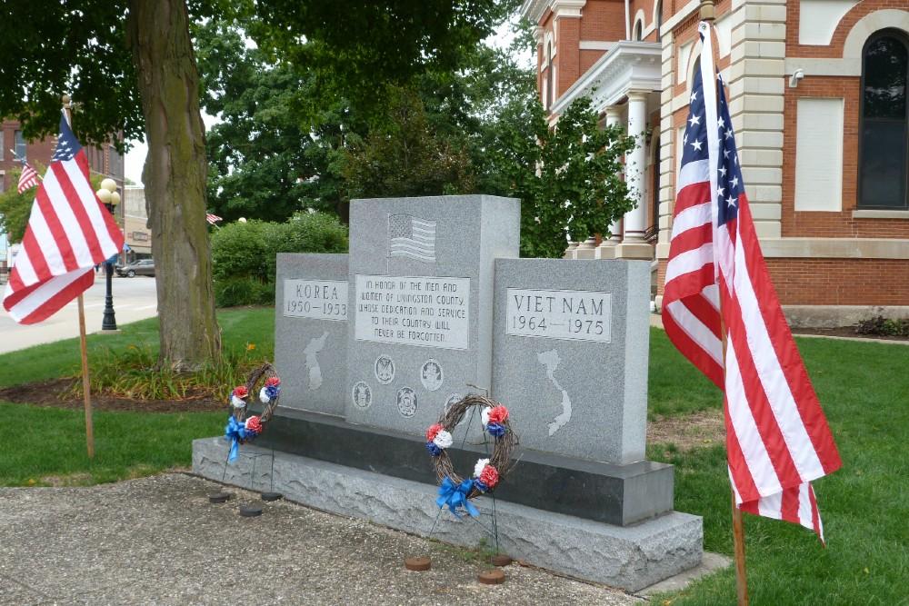 Memorial Korea & Vietnam Livingston County