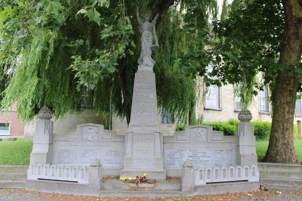 Oorlogsmonument Harchies #1