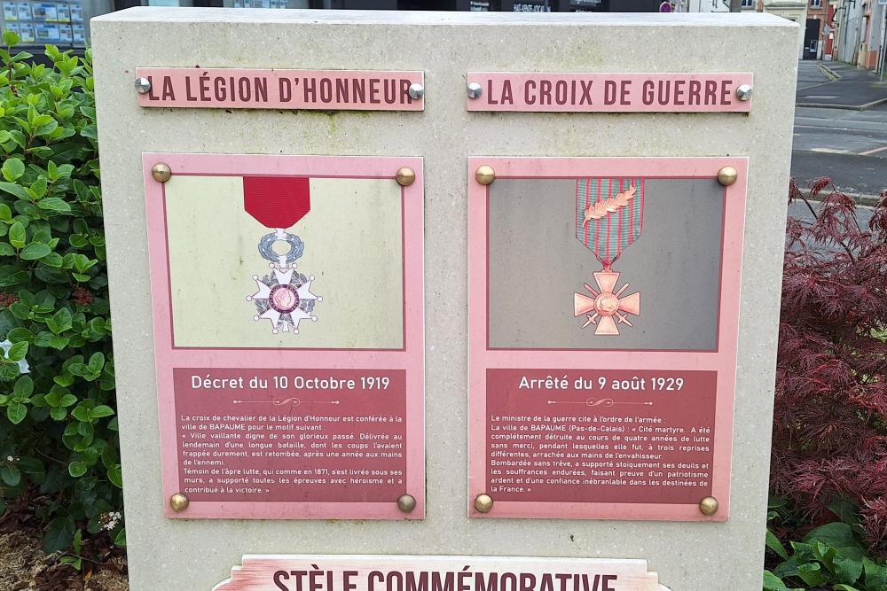 Memorial War Decorations Bapaume #1