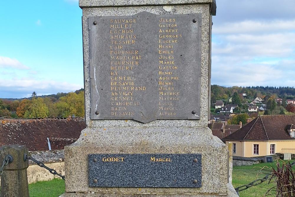 War Memorial Longny les Villages #4