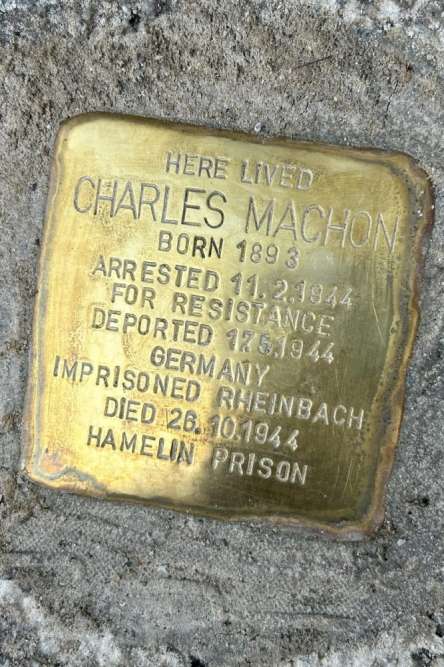 Stolperstein Victoria Road 74  #1